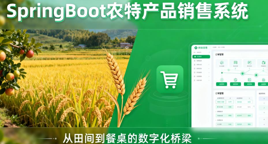 SpringBoot农特产品销售系统（54wht）——程序源码、数据库、调试部署与开发全解析